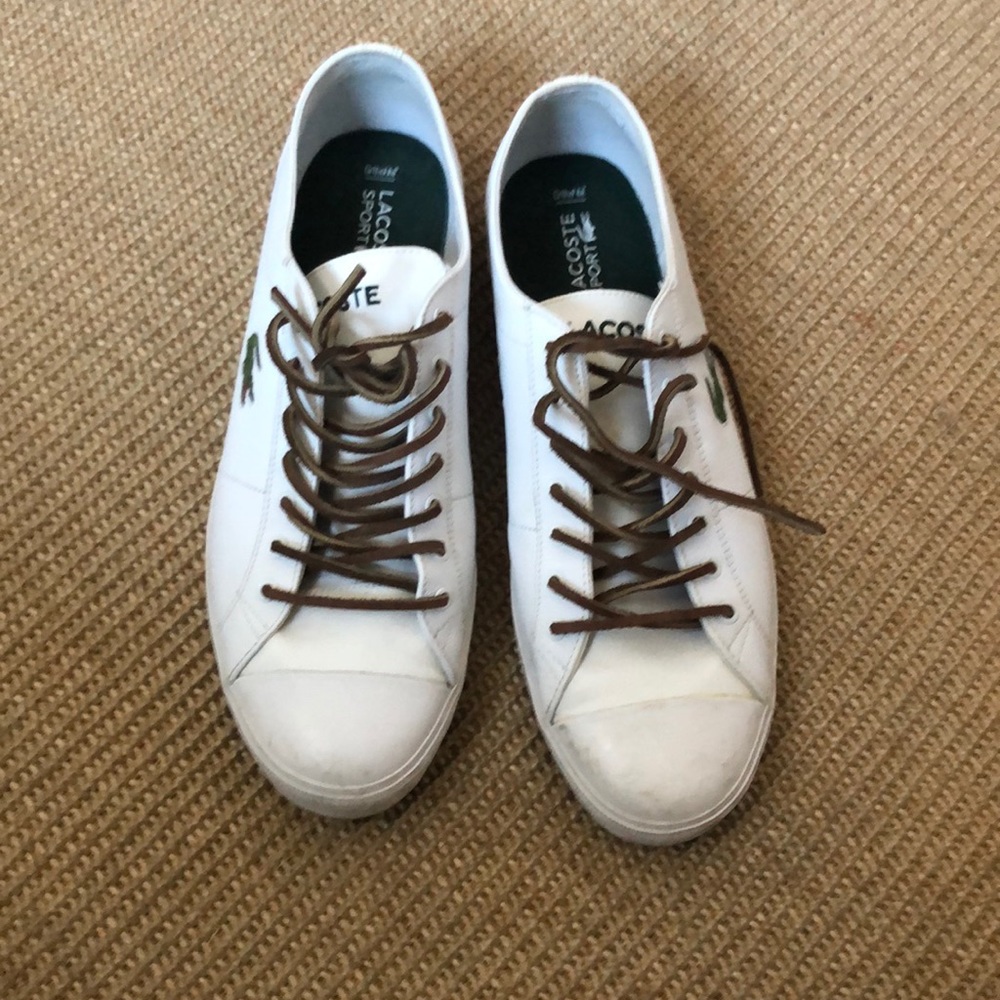 Men’s LaCoste white sneaker